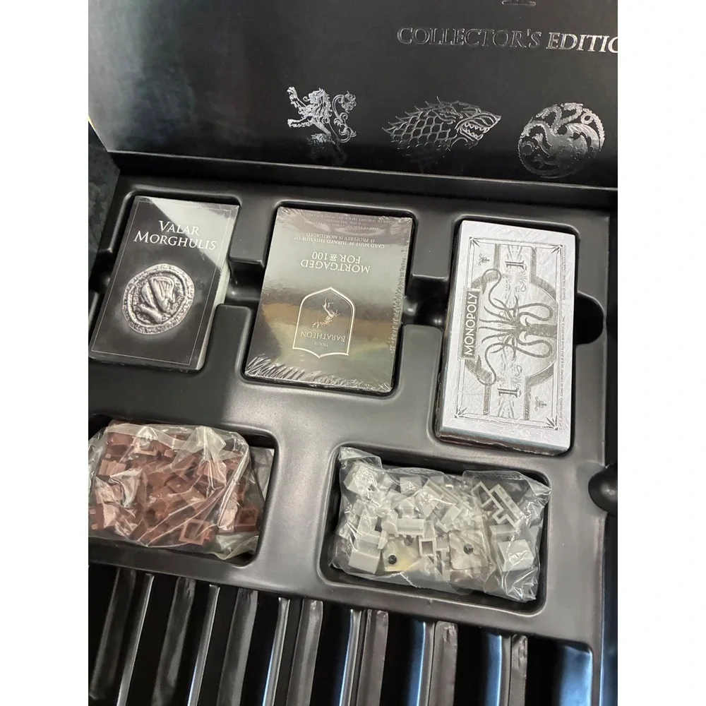 Monopoly Game of Thrones Collector's Edition Board Game Complete Fast Shipping!